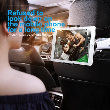 Baseus sedež Nazaj Gori Tablet Avto Nosilec Za iPad Zraka Mini Pro 2018 2020 11 Za 12,9 10.2 Backseat Avto Nosilec za Telefon, Stojalo Za iPhone