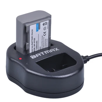 Batmax 1PC 1250mAh NP-FP50 Baterijo Fotoaparata+ USB Dvojni Polnilec za Sony DCR-HC20 DCR-HC21 DCR-HC26 DCR-HC28 HC30