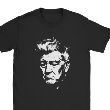 David Lynch Priložnostne Tshirt Moški Vrhovi Darilo Tees Bombaž Crewneck Tee Majice, Vrhovi Camisas Hombre O Vratu