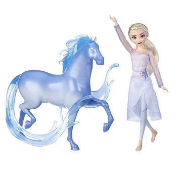 Disney Princesa Lutke Ledu Snow Queen Elsa Nokk Konj PVC Dejanje Slika Anime Zbirateljske Figurice Model Igrače Za Otroke Darilo