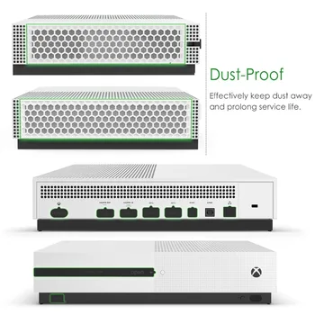 Dustproff Igre Pribor za Microsoft Xbox En S Sistemsko Konzolo Dut Plug Prah Dokaz Kritje velja za Xbox Polje enega Slim Verzija