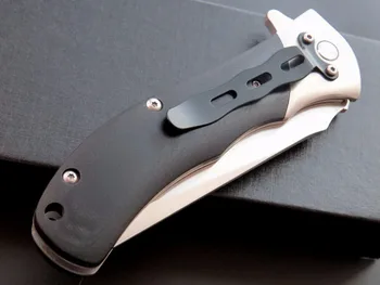 Eafengrow EF05 58-60HRC 9Cr Rezilo Jekla + G10 Folding nož za Preživetje Taborjenje orodje Lov Žepni Nož taktično eos prostem orodje