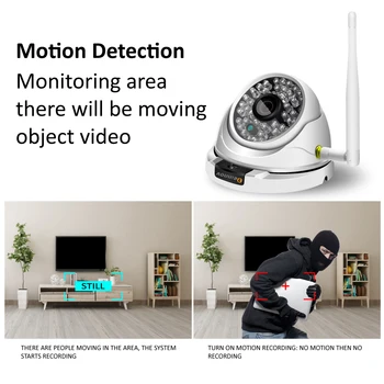 Einnov HD 1080P Video Nadzor, IP Dome Kamera Doma Brezžične Varnostne Kamere, Wifi Prostem Night Vision Baby Monitor ONVIF P2P