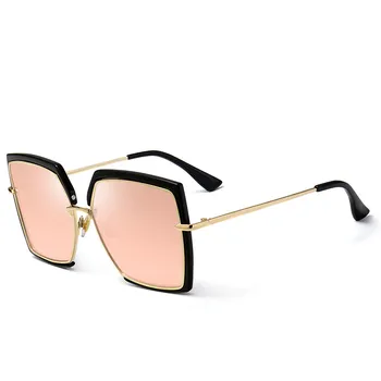 Emosnia Kvadratnih Pilotni sončna Očala Modis Oculos De Sol feminino 2019 Luksuzni Ženske blagovne Znamke Oblikovalec sončna Očala Ogledalo Odtenki UV400