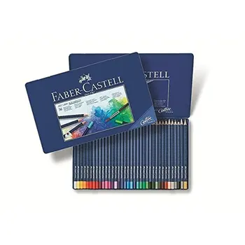 Faber-Castell Umetnosti OPRIJEM Aquarelle Akvarel Barvice, kositer 36 Barv Najboljših Umetnikov Kakovosti Profesionalni Umetnik Svinčniki