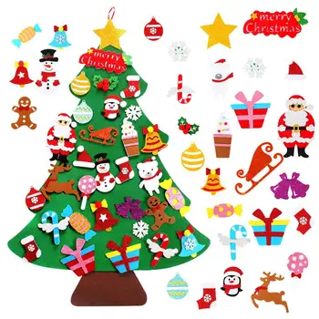 FENGRISE Počutil DIY Božično Drevo Vesel Božič Okraski Za Dom 2020 Božični Okras Božič Navidad Novo Leto, Darila Otroci