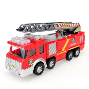 Fireman Sam igrača avto model majhnih Glasbe luči gasilsko reševalne lada samara otroci igrače za brizganje vode Sprinkler fire engines