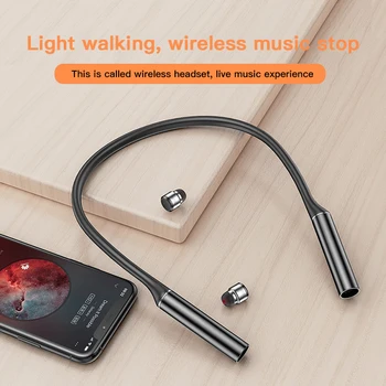 G30 Magnetni Brezžična tehnologija Bluetooth 5.1 Stereo Slušalke Športne Nepremočljiva Čepkov in-ear Slušalke Z Mikrofonom Za Ios Android