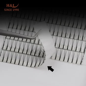 H&L OD leta 1990 2D 3D 4D 5D 6D Podaljšanje Trepalnic Premade Fans0.07 0.10 Debeline Trepalnice Dolgo Steblo Trepalnico Mink Trepalnic Extensi
