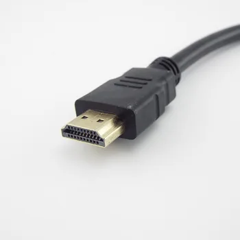 HD HDMI je združljiv Kabel Priključek Preklopnik 1 V 2 od Razdelilno Kabelsko Moški 2 Ženski Adapter Pretvornik za HDTV
