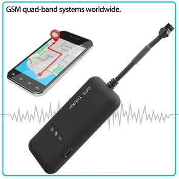 Je majhna in lahka GT02A GPS Tracker Avto GSM GPRS Lokator Platformo Skladbo Zemljevid Lokacije