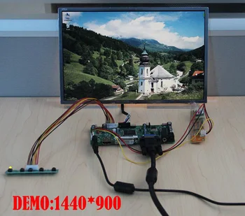 Komplet za B133EW01 V3 HDMI DVI 1 svetilke LVDS 20pin 1280X800 Signal VGA Krmilnik odbor Panel monitor Driver zaslon 13.3