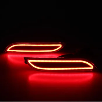 LED Zadnji Odbijač Opozorilne Luči Avtomobila Lučka za Zavore, ki Teče Svetlobe LED Vključite Opozorilne Luči Za Toyota Camry 2018-2019