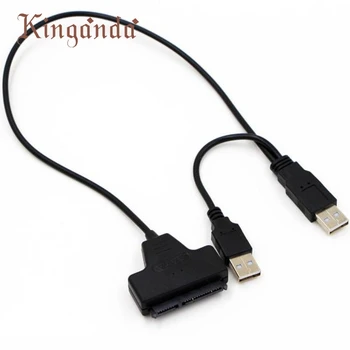 LJUBEK USB 2.0, SATA 7+22Pin USB 2.0 Adapter Kabel Za 2.5 HDD Prenosni Trdi Disk JAN30