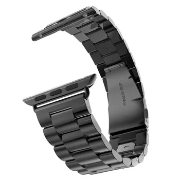 Luksuzni 316L iz Nerjavečega Jekla Metal Band Za Apple Watch Trak 44 mm 40 mm 42mm 38 mm Serije 5 4 3 2 1 Zapestnico Zapestje Pas Watchband