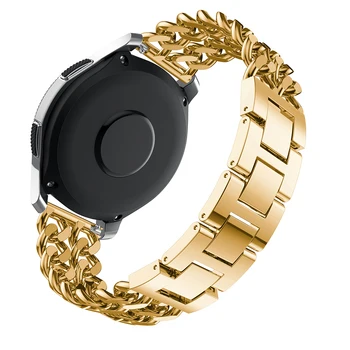 Luksuzni watch Dodatki Za Samsung Galaxy Watch 46mm Manšeta Zamenjava Kovinski Trak za Samsung S3 Klasičnih obmejni Pas