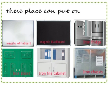 Magnetni Odbor Suho Brisanje Tabla Velikosti A4 0,5 mm debele za Kuhinjske Hladilnik Message Board Beležke Beležke