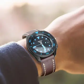 MAIKES Luksuzni Pravega Usnja Watch Band StrapFor Samsung Galaxy Watch 42 46mm Prestavi S3 Šport WatchBand 21 mm 22 mm 23 mm 24 mm