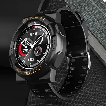 Mehki Silikonski Trak + Primeru Za Huawei Honor GT 2e/GT 2 46mm/Magic 2 46mm Watch Dodatki Modni Zamenjava Watch Pasu Trak