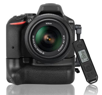 Meike MK-DR5500 Battery Grip Za Nikon D5500 Fotoaparat Z 2,4 G Brezžični Daljinski upravljalnik