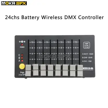 MINI DMX Krmilnik prenosni razsvetljavo DJ DMX512 baterijo, krmilnik preprost nadzor konzolo 512 kanali, mini konzola