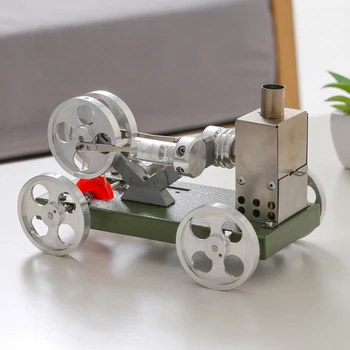 Mini Vroč Zrak Stirling Motor Motor Model Izobraževalne Igrače Kompleti Kovinski Avto Skupščine DIY Znanost Učni Model Igrača