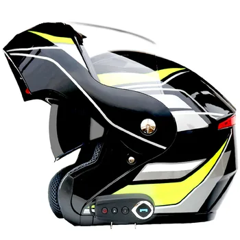 Motoristična čelada Motoristična Bluetooth čelade racing Road čelada Odprta čelada Dobro kakovost zvoka, ki Prihaja z radio Baterije