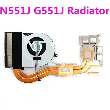 N551JM Radiator Za ASUS N551 N551JM G551JM G551JW G551JX N551JK N551JX Laptop Hlajenja CPU Fan Heatsink hladilnika Hladilnik