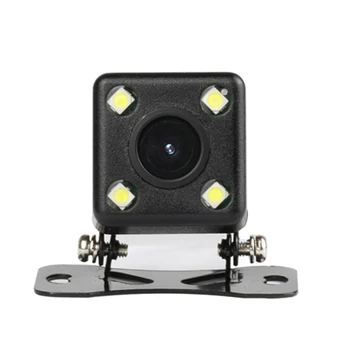 Nepremočljiva Avto Pogled od Zadaj Kamero, 4 LED Nočno Vizijo Obračalni Samodejno Parkiranje Zaslon CCD 170 Stopinj HD Video Varnostno Kamero