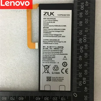 Novo Originalno Baterijo BL268 Za Lenovo ZUK Z2 3500mAh Mobilni Telefon zamenjava Visoke Kakovosti Baterija + orodja Darila +Prosti Nalepke