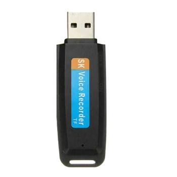 Novo U-Disk, Digital o Snemalnik Pero Polnilnik USB Flash Drive, do 32GB Mini SD TF Visoke Kakovosti
