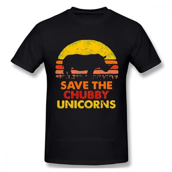 Novost Shranite Debel Unicorns Nosorogi Majica S Kratkimi Rokavi Za Človeka Hipster T Shirt Organskega Bombaža, Plus Velikost Camiseta