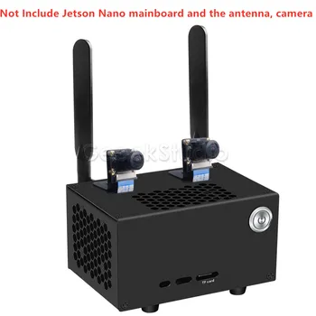 NVIDIA Jetson Nano Kovinski kovček / Ohišje z Zagotavljajo Stikalo Gumb za NVIDIA Jetson Nano Developer Kit B01