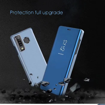 Ogledalo Flip Primeru Za Huawei P40 P30 P30Pro P20 P10 P9 Lite P10Plus Mate30 20 10 Čast 20 10 Nova 765 telefon kritje