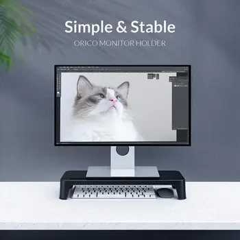 ORICO Namizno Stojalo za Zaslon Riser Univerzalnega Računalniškega Zaslona Nosilec Vesa Laptop Stand Miške in Tipkovnice za Shranjevanje PC Doma