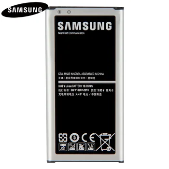 Original Telefon Baterija EB-BG900BBC EB-BG900BBE EB-BG900BBU Za Samsung GALAXY S5 9006V 9008W 9006W G900S G900F G9008V 2800mAh