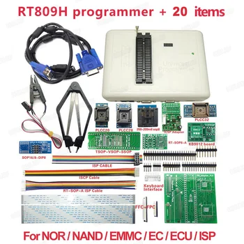 Original Univerzalno RT809H EMMC-NAND FLASH Programer +20 Postavke Z CABELS EMMC-Nand Brezplačna Dostava