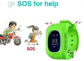 Otrok je Pametno Gledati z Lokacije GPS Tracker za Podporo Android/iOS Pametni Telefon Nadzor SOS Klic,dvosmerni Pogovor za Otroke