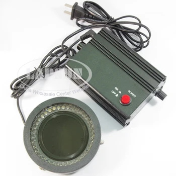 Polarizirajočega Polarizer LED Obroč Svetlobe 78 Svetila luč za ostrenje Lučka za Stereo Mikroskop Control Box & Power Adapter