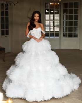 Posebno Noseče Bele Poročne Obleke A-Line Afriške Ljubica Poroka Oblek Letnik Vestidos De Novia 2020 Poročne Oblek