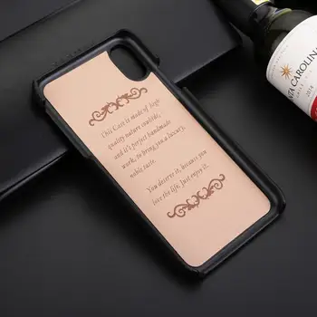 Pravega Usnja Primeru Za Iphone XS Max Pokrov Trdega Primeru Moda Zaščitnik Hoesje Coque Za Iphone XS XR Nazaj Primeru Stanovanj