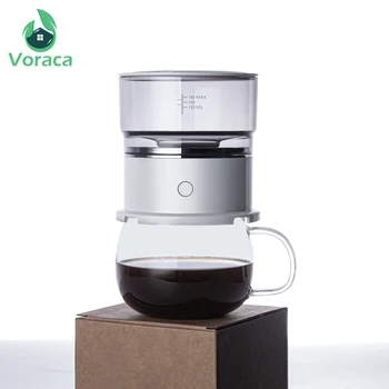 Prenosni Kapljično Kavo Pot, Mini Kapljično Tip Aparat Za Kavo Domačo Uporabo Espresso Stroj, Aparat Za Brewer Samodejno Aparat Za Kavo Coffeeware