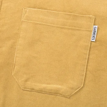 SEMIR Long sleeve majica moški 2019 pozimi novi retro river design smislu človek barva velvet runo srajce človek