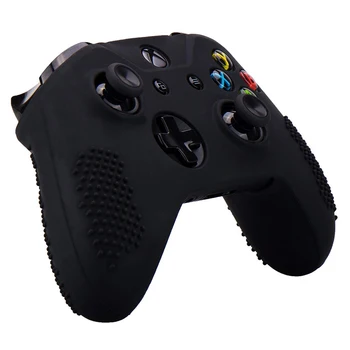 Silikonske Gume Kritje Kože Primeru Anti-Slip Za Xbox Eno/S/X Controller X 2(Črno-Belo) + Fps Pro Dodatno Višino Palec Prijemala X