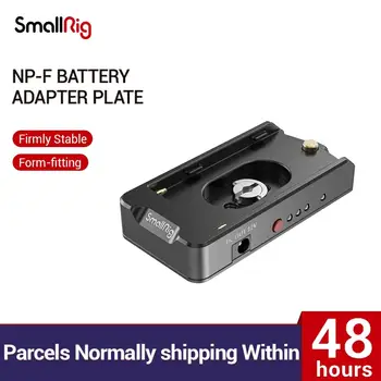 SmallRig NP-F Baterijo, Adapter Ploščo Za Sony NP-F Tip Baterij Z Anti-sukanje Gumijasto podlogo za Video Snemanje Podporo Ploščad - 2504