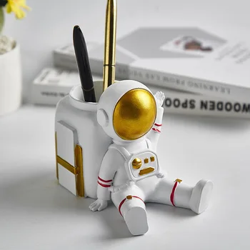 Smole Astronavt Figurice Dom Dekoracija Dodatna Oprema Dekorativno Kiparstvo Miniature Kozmonavt Kipi Darilo Za Moškega & Fant