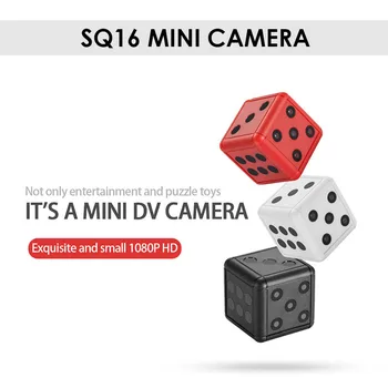 SQ16 Mini DV Kamera Espion 1080P HD DVR Kamere Nosljivi Snemalnik z Video Kamera Mikro Noč Gibanja Skrivnost Telecamera