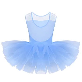 Srčkan Otroci Dekle Balet Obleko Dancewear Očesa Balet Gimnastiko Leotard Tutu Obleke za Dekle Balet Fazi Delovanja Plesne Obleke