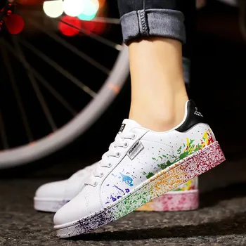 Superge klasičnih skate čevlji 2019 nove brizgalne nekaj majhnimi belimi čevlji dihanje priložnostne čevlji čevlji ulici Zapatos Hombre