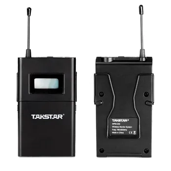 Takstar WPM-200/WPM200 Brezžični Monitor Sistem V Uho Brezžične Stereo Slušalke Fazi spremlja sistem 1 Oddajnik, 2x sprejemnik